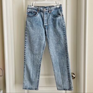 Levi’s 501 Acid Wash Jeans